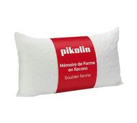 PIKOLIN - Oreiller Mémoire de Forme Aloe Vera | 70x40 cm | Fermeté Élevée, Confort Optimal Peaux Sensibles et Sommeil Réparateur | Idéal pour Dormeurs Latéraux et sur le Dos, Certifié OEKO-TEX