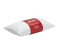 PIKOLIN Oreiller 135 x 40 cm Fibre Ecolofil Hypoallergénique, Taie Coton avec Traitement Anti-acariens - Confort Moelleux Respirant et Fermeté Faible