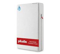 PIKOLIN Protège Matelas 200 x 200 cm Hauteur max. 32 cm Imperméable et Hypoallergénique avec Membrane Smartseal - Housse de Matelas avec Fermeture Éclair, Anti-rétrécissement