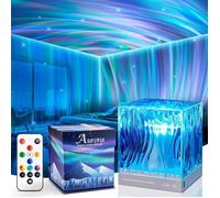 PIKOY LED Star Sky Projector Lamp, 18 Colours Galaxy Projector Bedside Lamp, Bedroom, Remote Control Night Light, Adult S CARTE LED