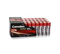 40 Piles Alcalines AA / LR6 Camelion Alcaline Plus