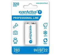 PILA RECARGABLE EVERACTIVE NI-MH 6F22 9V 320 MAH Professional Line