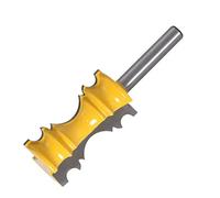 Pilang Zxxin-Peu de Fraise, 1pcs 8 mm Shank Couteau Ligne Tenon Cutter Grand Elaborate Bit Router Moulure Président, Accessoires (Cutting Edge Length : 8mm Shank)