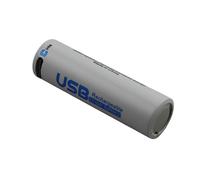 Pile 1.5V 1700mAh Compatible 14500 AA avec Port USB-C Rechargeable