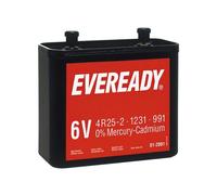 Pile 4R25-2 / 991 Eveready Saline 6V