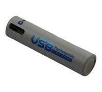 Pile AAA avec Port de Charge USB-C Li-ion 1.5V 600mAh 0.9Wh Rechargeable Avizar Blanc Blanc G