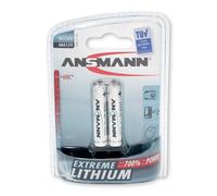Pile Akah Ansmann Extreme Lithium Micro (x2) Blanc 1,5 V