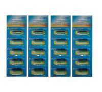 Pile alcaline 12V A27 - EUNICELL - A27 (27A) - Lot de 20 - 12V - Idéale alarme/porte