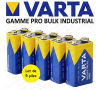 Varta Batterie alcaline 9V 04022-211-111 - Usage unique - Format prismatique - Lot de 20
