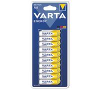 Pile alcaline AA Varta Energy, lot de 30