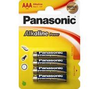Pile Alcaline AAA Panasonic LR03APB 1,5 V 4 pièces Bleu Or
