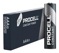 Pile alcaline Duracell Procell Constant AAA MN2400 1,5V Boîte de 10