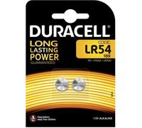 Pile Alcaline Duracell Spéciale Lr54 1,5v, Pack De 2 (189 - 191 - V10ga - Lr1130), Conçue Pour Une Utilisation Dans Les Jouets,