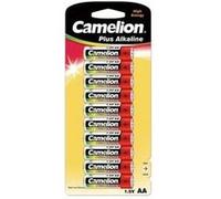 Camelion Piles alcalines Plus Alkaline AA LR6 1,5V 2700 mAh Lot de 10