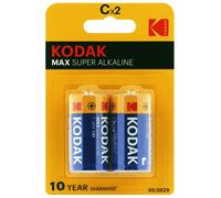 Pile alcaline LR14 KC2 AM2 1,5V KODAK MAX Blister de 2 piles