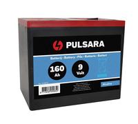 Pile alcaline optimale grande Pulsara Noir 9 V / 160 Ah