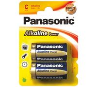 Panasonic Pile alcaline Power Bronze Baby C LR14 1,5 V Lot de 2 blisters de 2 piles