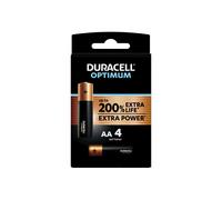 Pile alcalines AA 1.5V LR06 MX1500 x4 DURACELL
