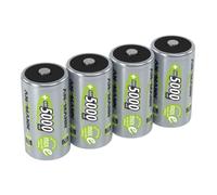 ANSMANN Piles rechargeables Mono D 5000 mAh 1,2 V (lot de 2) - Piles HR20 rechargeables à faible autodécharge - Accumulateurs idéaux pour les radios, haut-parleurs portables, jouets