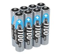 pile ANSMANN Micro AAA 1.2V type 1100mAh - pile NiMH AAA, 8 pièces
