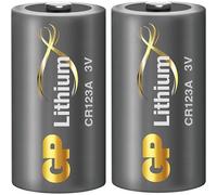 Pile au lithium GP Ultra CR123A (2x)