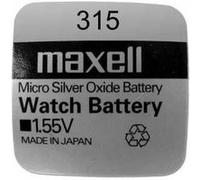 Pile bouton 315 (SR716SW) SR67 1.55V Maxell Multicolore