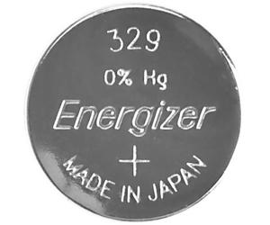 Pile bouton 329 oxyde d'argent Energizer 39 mAh 1.55 V