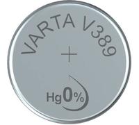 Pile bouton 389 oxyde d'argent Varta 81 mAh 1.55 V 1 pc(s)