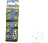 Pile bouton - AG07 (LR927) - Lot de 10 - Compatibles 195/395/SR927