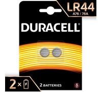 Pile Bouton Alcaline Duracell Spéciale LR44 1 5 V Pack de 2 (76A - A76 - V13GA) Conçue pour une Utilisation dans les Jouets Ca
