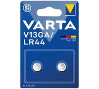 Pile bouton - Alcaline - V13GA / LR44- lot de 2