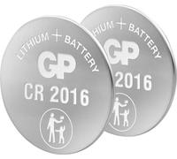 Pile bouton CR 2016 lithium GP 3 V 2 pc(s)