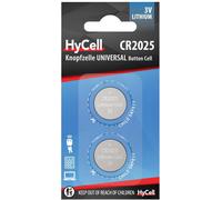 Pile bouton CR 2025 lithium HyCell 140 mAh 3 V 2 pc(s)