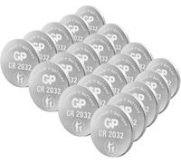 Pile bouton CR 2032 lithium GP 3 V 20 pc(s)