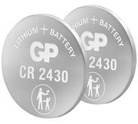 Pile bouton CR 2430 lithium GP 300 mAh 3 V 2 pc(s)