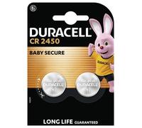 Pile bouton CR 2450 lithium Duracell 620 mAh 3 V 2 pc(s)