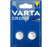 Pile bouton - CR2025 - lot de 2 - 3V - Lithium VARTA