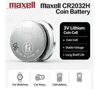 Pile bouton CR2032H 240mAh 3V de haute qualité pour la sauvegarde de la carte mère d'ordinateur, remplacement direct LIR2032 ML2032
