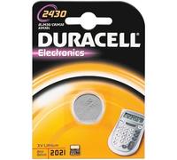 Pile bouton - DURACELL - CR2016 - Lithium 3V - 90 mAh - Lot de 10