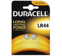 Pile bouton - DURACELL - LR44 - Lot de 2 - Non rechargeable - Pour appareils électroniques