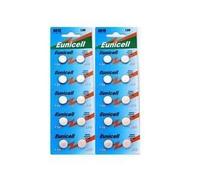 Pile bouton - EUNICELL - AG10 - Lot 20 - Alkaline - Ø11.55×3.00mm