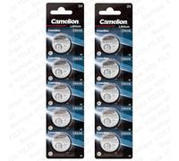 Camelion Piles bouton CR2430 Lithium 3V 270 mAh Lot de 35