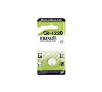 Pile bouton lithium blister CR1220 MAXELL 3V 36mAh