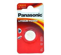 Pile bouton lithium blister CR2012 PANASONIC 3V…