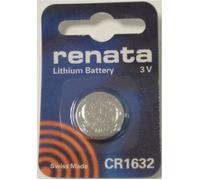 Pile bouton lithium CR1632 3V RENATA