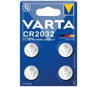Pile bouton - Lithium - CR2032 - lot de 4