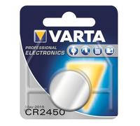 Pile bouton lithium CR2450 3V VARTA