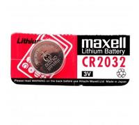 Pile bouton lithium - MAXELL - CR2032 - 3V - 210mAh - 20 mm