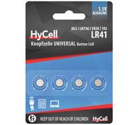 Pile bouton LR 41 alcaline(s) HyCell 30 mAh 1.5 V 4 pc(s)