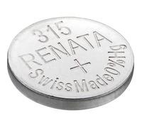 RENATA Lot de 3 Piles Bouton Silver Oxyde 315 / SR716 SW 0% Mercure 1,55V